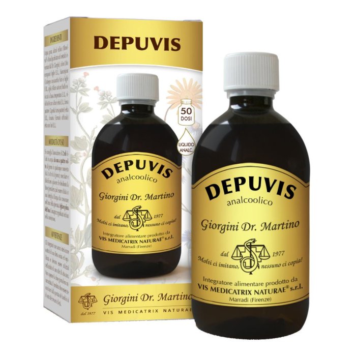 Depuvis integratore depurativo liquido analcolico 500ml