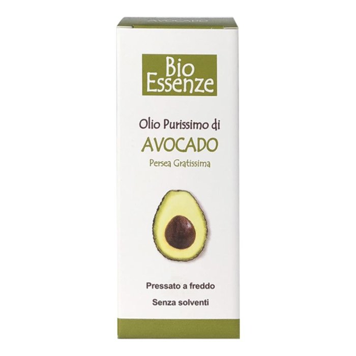 Bio Essenze olio di avocado 125 ml - olio vegetale nutriente per viso corpo e capelli