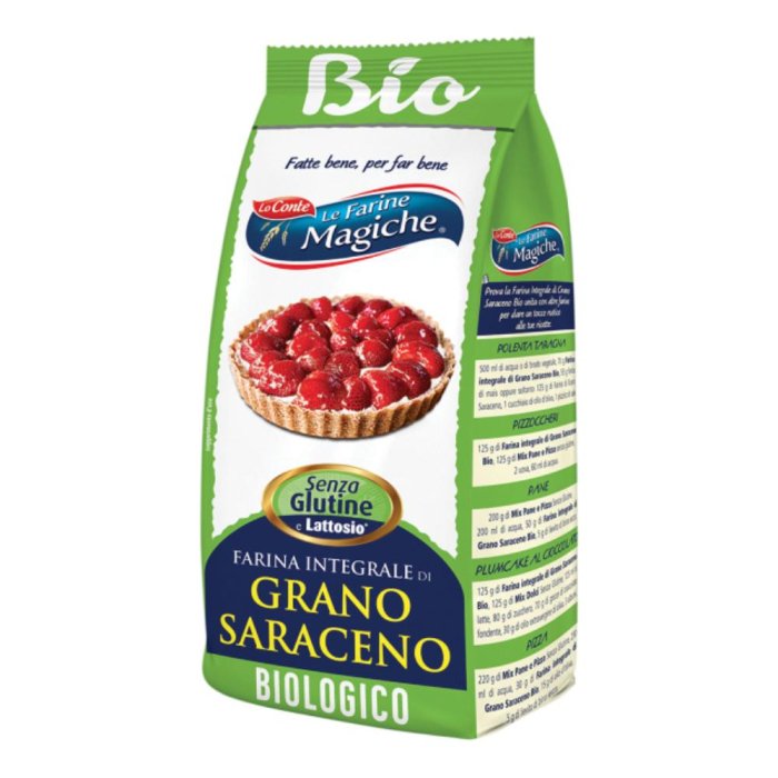 Ipafood Farina Mix Grano Saraceno per Pane e Dolci – Preparato per Impasti Versatili