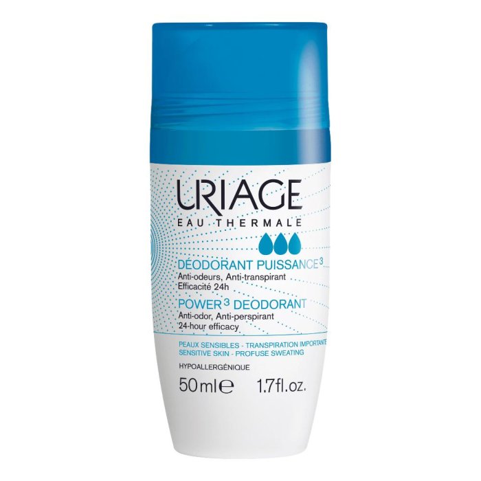 Uriage Laboratoires Dermatologiques Igiene Corpo Deo Power3 Roll on 50 ml