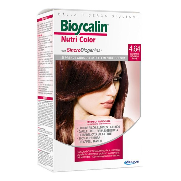 Bioscalin  Nutri Color SincroBiogenina Colorazione Capelli Tinta 4 Castano