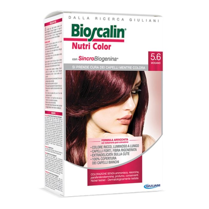 Bioscalin  Nutri Color SincroBiogenina Colorazione Capelli Tinta 5.6 Mogano