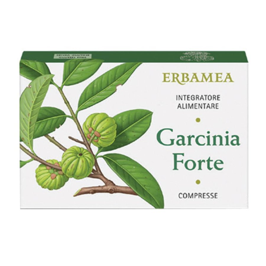 Erbamea Garcinia Forte 30 Compresse Integratore per Controllo del Peso e Metabolismo dei Grassi