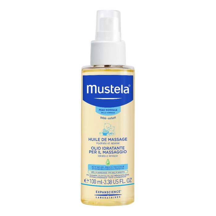 Mustela Olio Idratante Massaggi  Idratante Emolliente 100ml