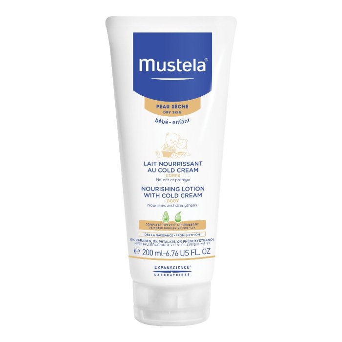 Mustela Latte Idratante Corpo alla Cold Cream per Pelle Secca 200ml