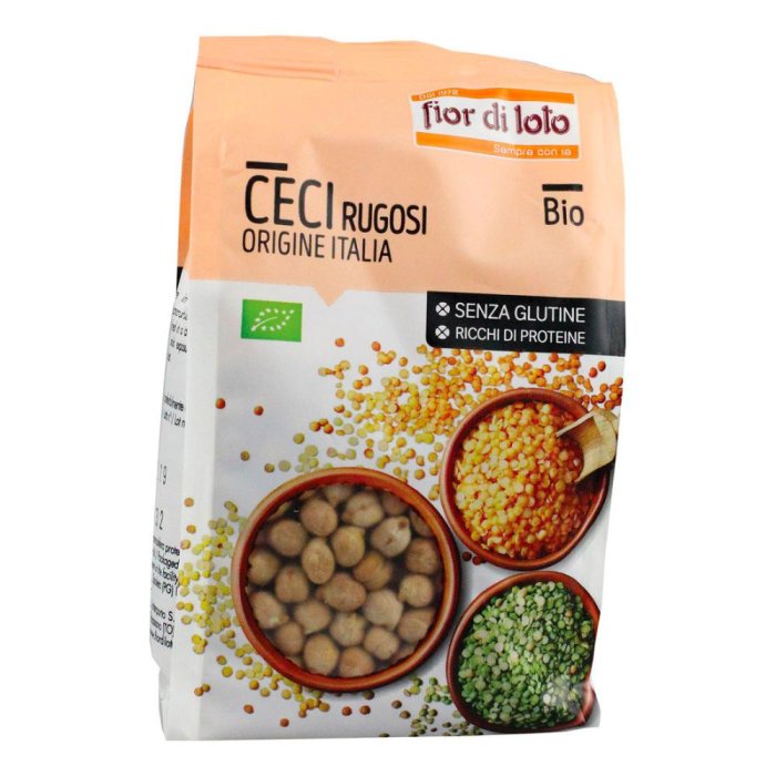 Fior Di Loto Ceci Rugosi Italia Senza Glutine Bio 400g