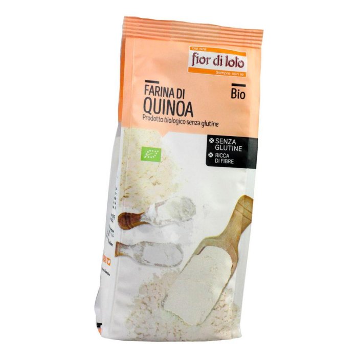 Baule Volante & Fior Di Loto Farina Quinoa Senza Glutine Bio 375 G