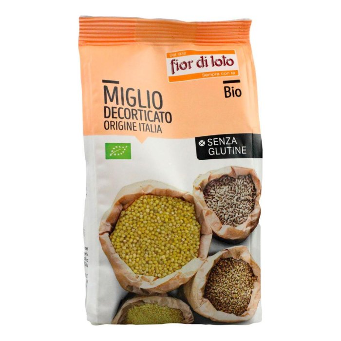 Fior Di Loto Miglio Decorticato Bio Origine Italia Senza Glutine 400 g