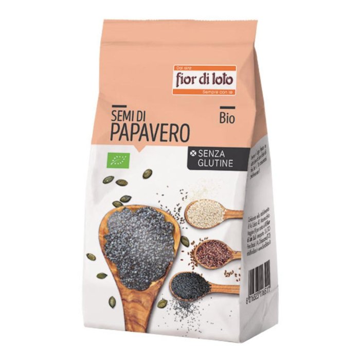 Semi di papavero bio 150 g semi biologici per pane, insalate e ricette