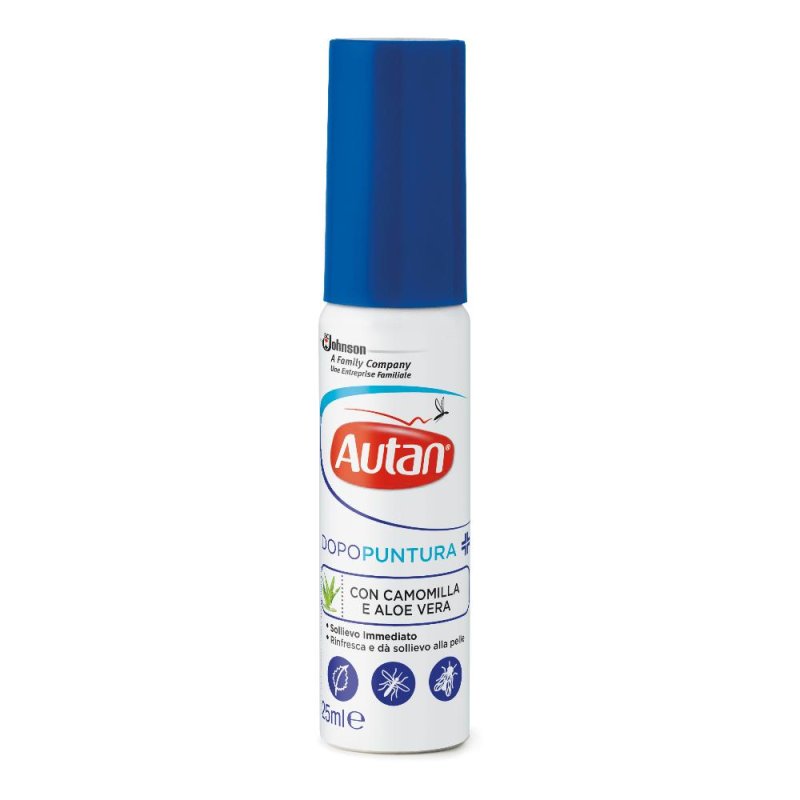 Autan Dopo-Puntura Trattamento Delicato e Lenitivo Punture Zanzare 25 ml