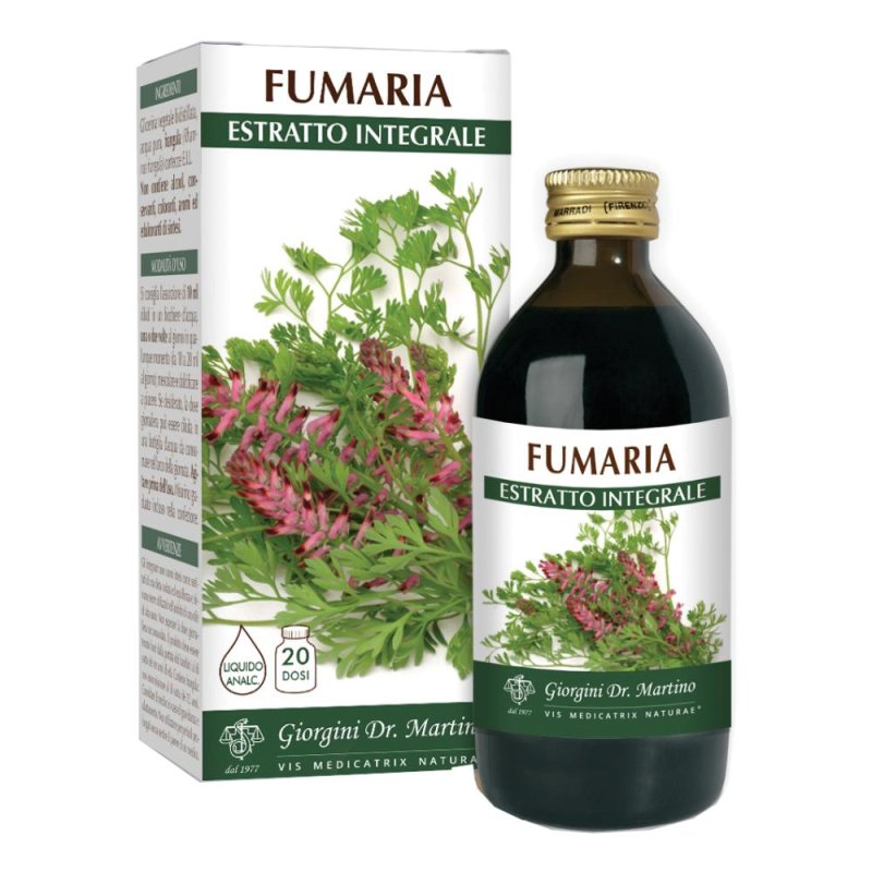  Dr. Giorgini Fumaria Estratto Integrale Integratore 200 ml