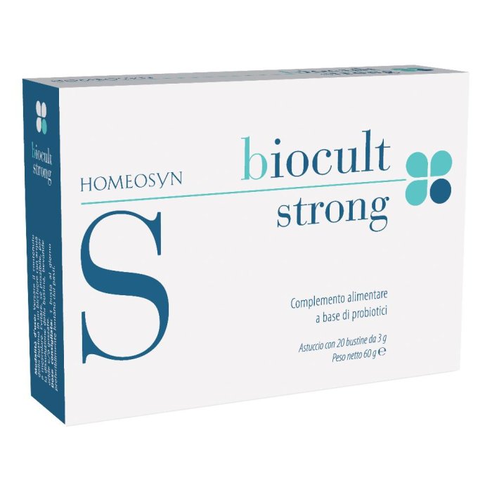 Homeosyn Italia Biocult Strong 20 Bustine Da 3 G
