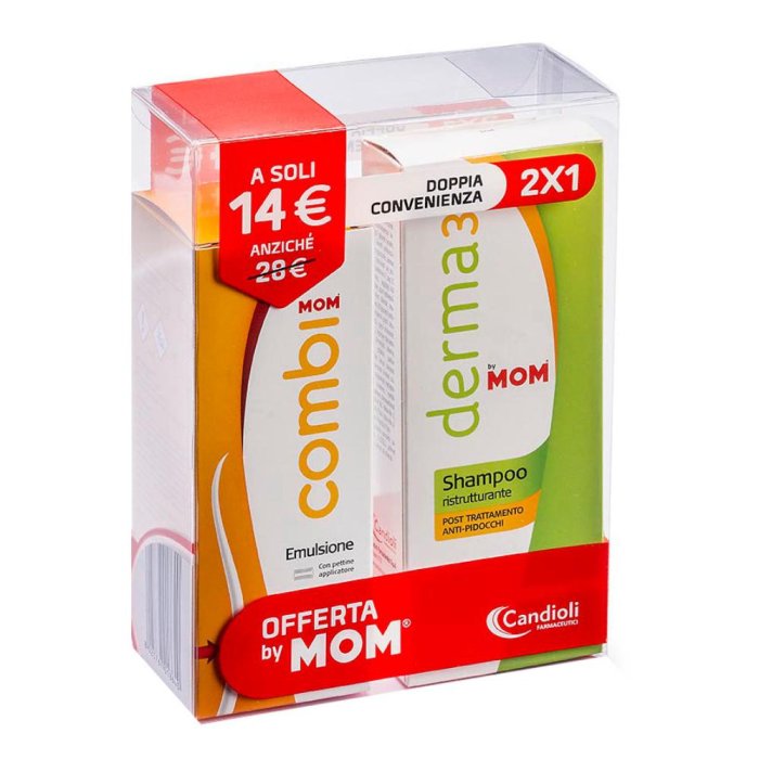Candioli MOM Emulsione 100g + Shampoo Ristrutturante 250 ml + Pettine Applicatore