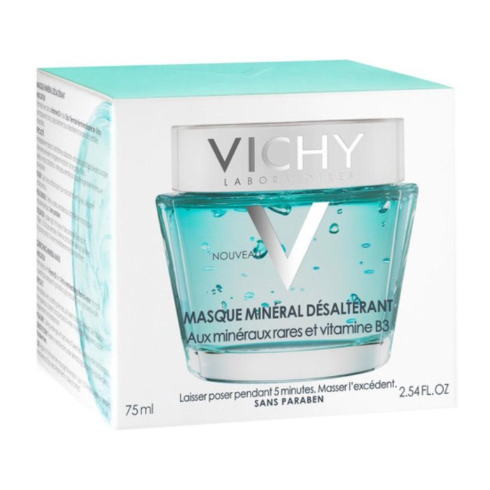 Vichy Mineral Mask Maschera Minerale Dissetante Pelle Disidratata 75 ml