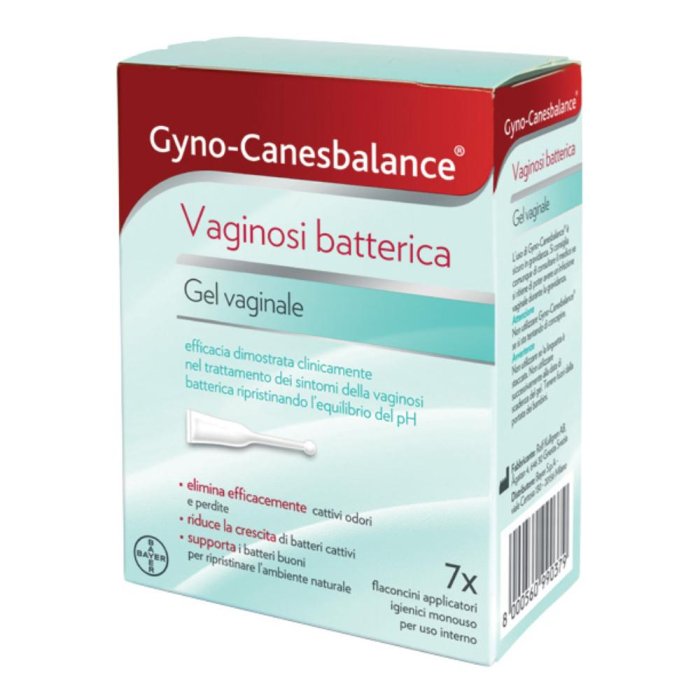 Bayer  Dispositivi Medici Gyno-Canesbalance Vaginosi Batterica Gel