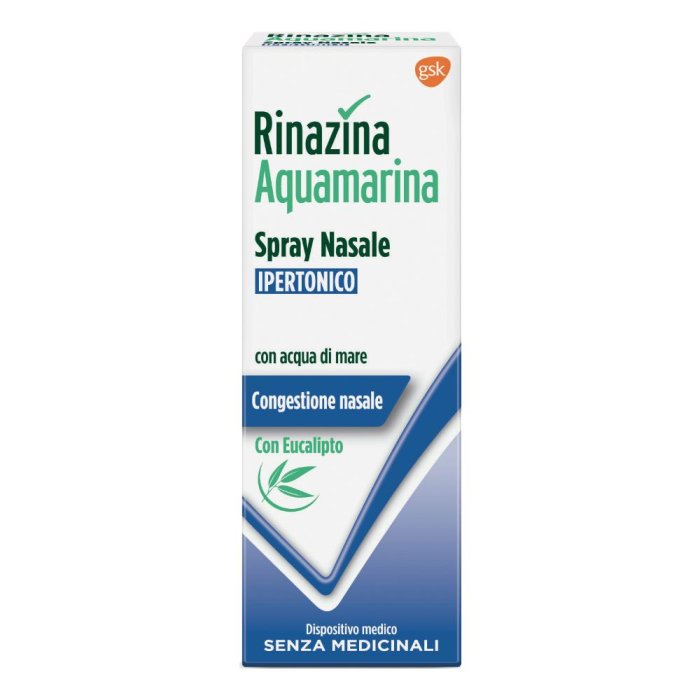 Rinazina Aquamarina Spray Nasale Ipertonico 20 mL