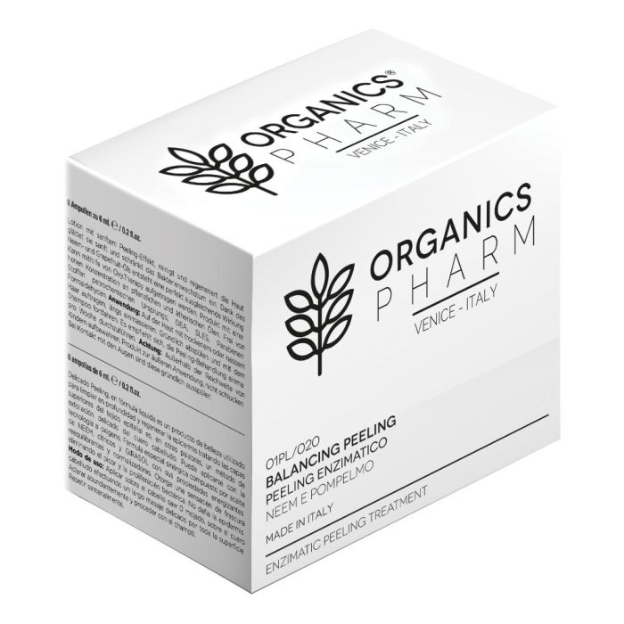 Organics Cure - Balancing Peeling Enzimatico Cuoio Capelluto 6 fiale