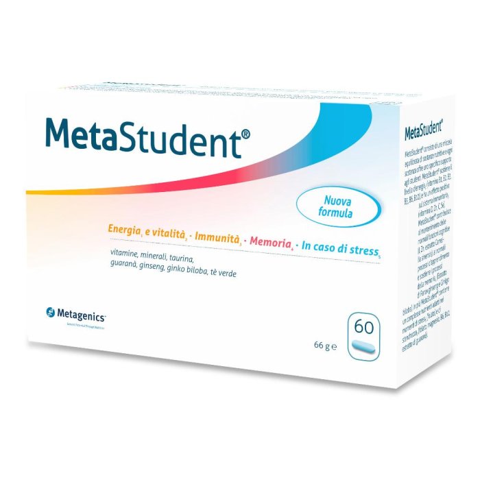 Metagenics Belgium Bvba Metastudent 60 Capsule