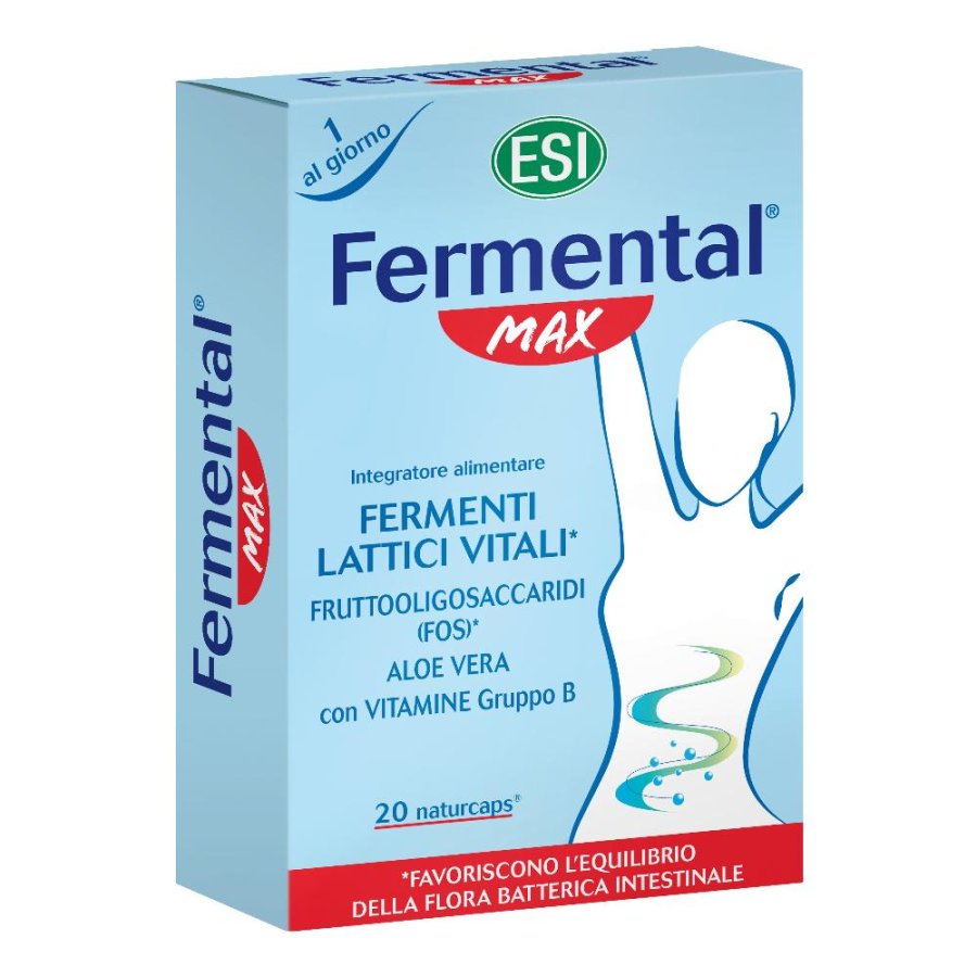 Esi Fermental Max Fermenti Lattici Integratore Alimentare  20 Capsule