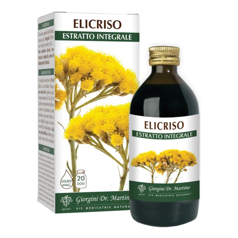  Elicriso estratto integrale 200 ml