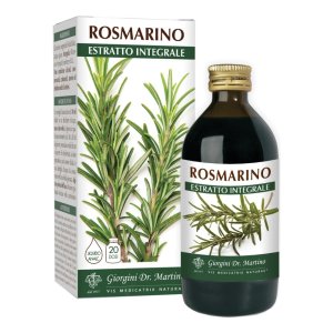 Estratto Integrale di Rosmarino 200 ml SVS – Integratore Naturale Depurativo e Digestivo a Base di erbe estr