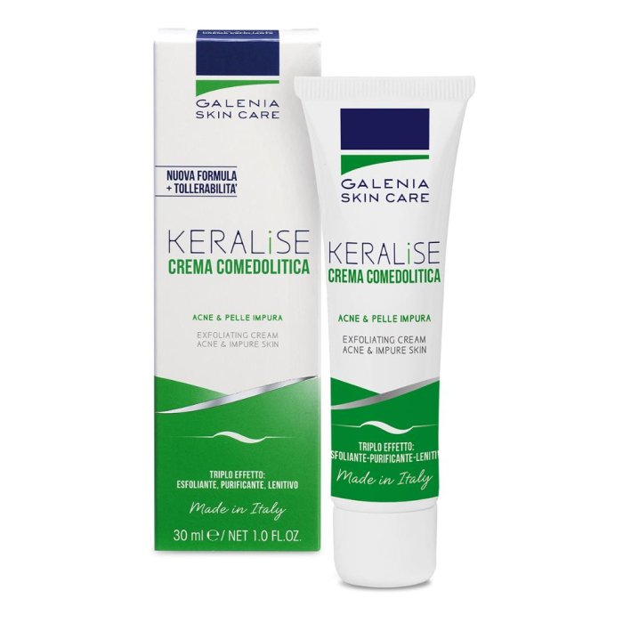Keralise Crema Viso Acne E Pelle Impura Acido Glicolico 6% 30 Ml