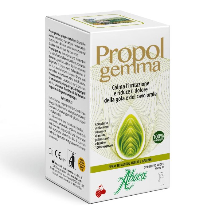 Aboca  Dispositivi Medici Gola Propol Gemma Spray No Alcool Bambini 30 ml