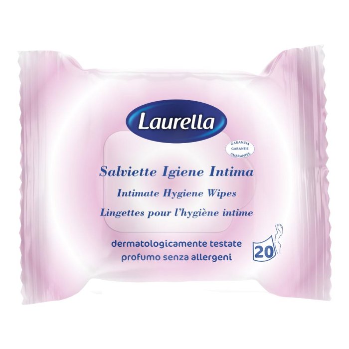 Laurella Salviettine Per L'Igiene Intima 20 Pezzi