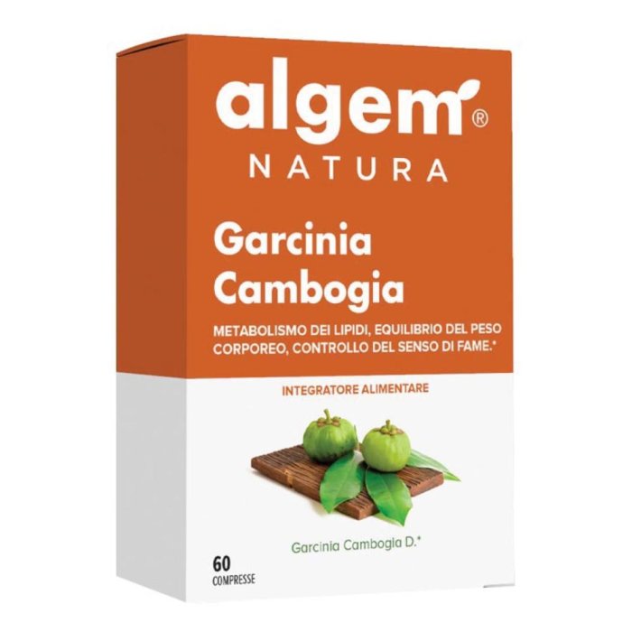 Algem Natura Garcinia Cambogia Integratore Alimentare 60 Compresse