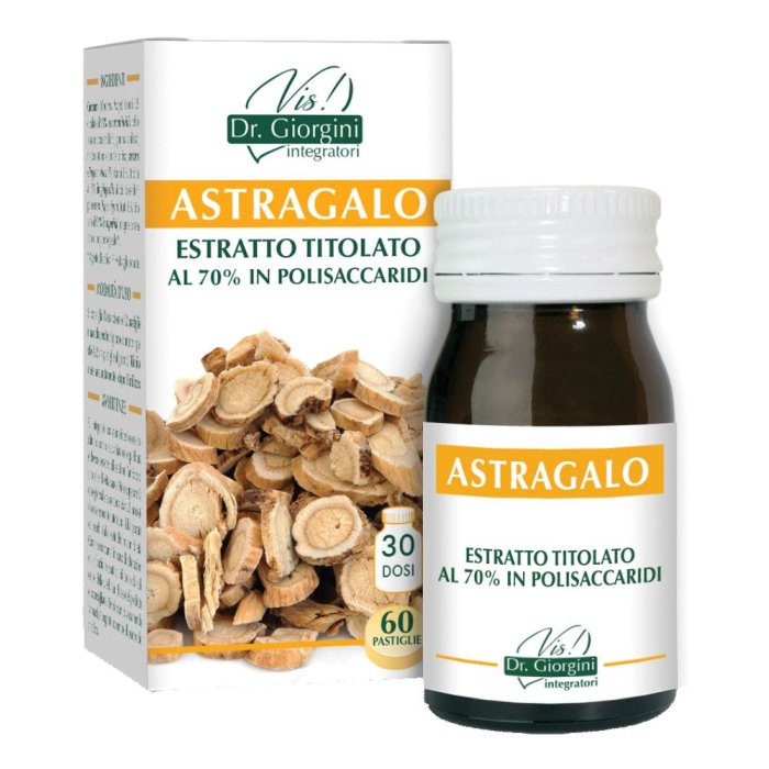 Astragalo Integratore 60 Pastiglie Estratto Secco Titolato per le Difese Immunitarie SVS