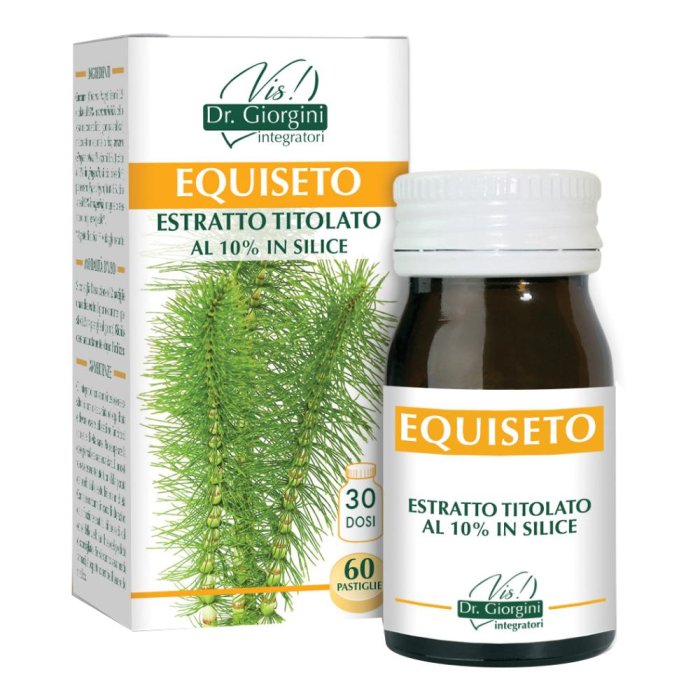 Dr.Giorgini Equiseto Estratto Titolato al 10% in Silice 60 Pastiglie