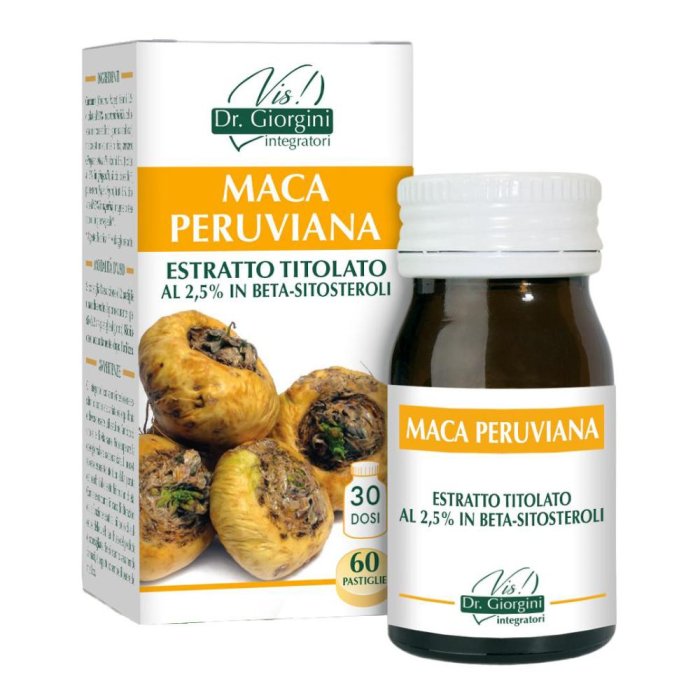 Dr.Giorgini Maca Peruviana Estratto Titolato 60 Pastiglie