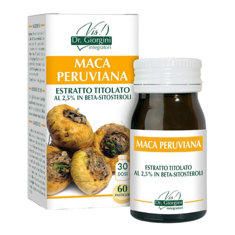 Dr.Giorgini Maca Peruviana Estratto Titolato 60 Pastiglie