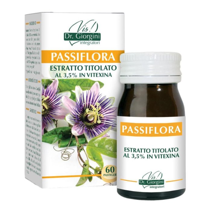  Giorgini Passiflora Integratore per Rilassamento 60 Pastiglie