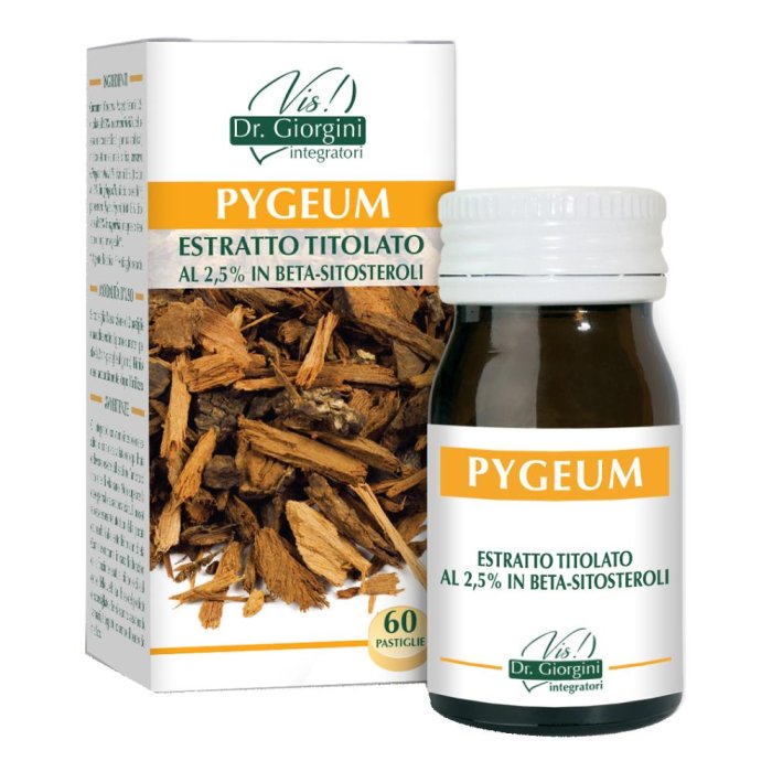 Pygeum estratto titolato 60 pastiglie - integratore a base di pygeum per benessere della prostata