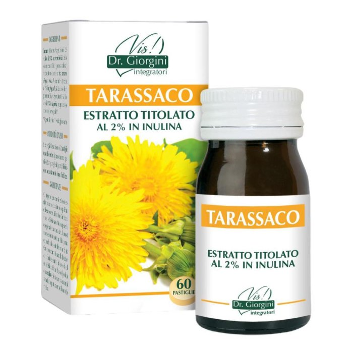 Estratto di Tarassaco Titolato 60 Compresse Integratore Depurativo e Drenante
