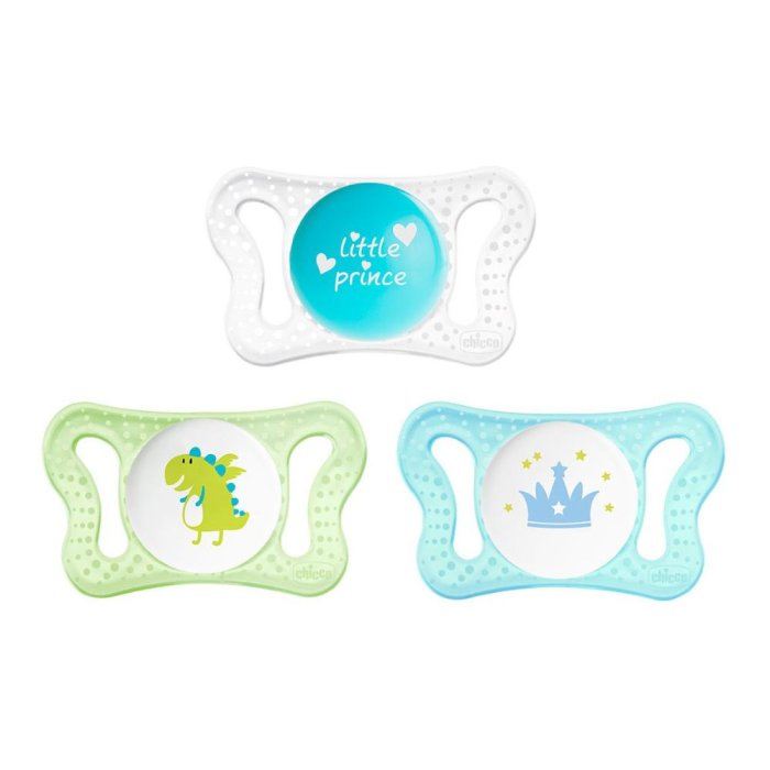 Chicco Succhietto Micro Boy 0-2m 2pz