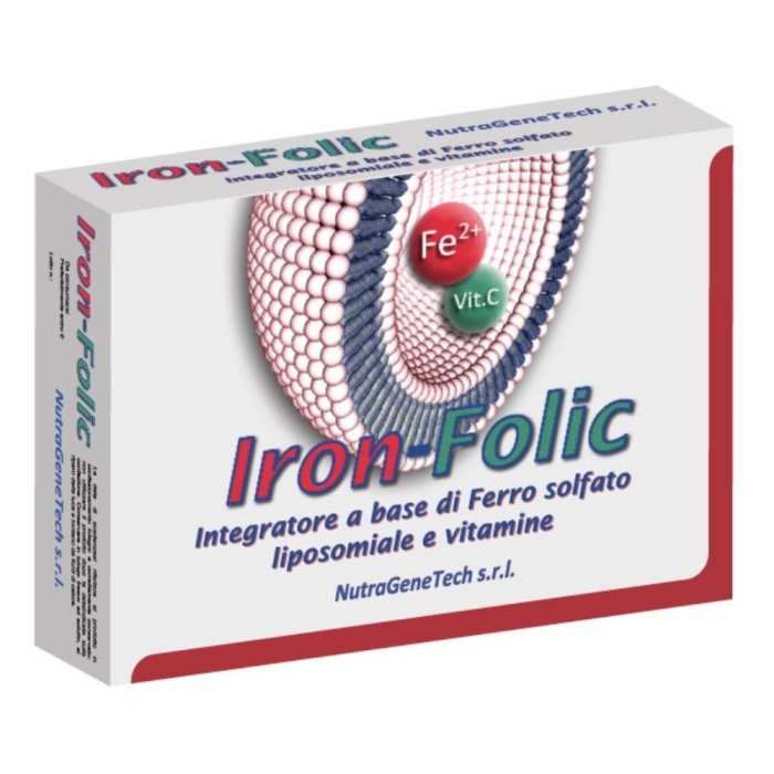 Nutragenetech Iron-folic 30 Capsule