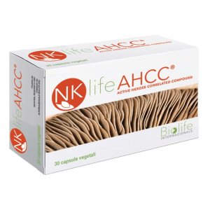 Nklife AHCC Integratore per il Sistema Immunitario 30 Capsule ad Alto Dosaggio