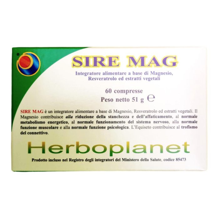 Herboplanet Sire Mag 60 Compresse