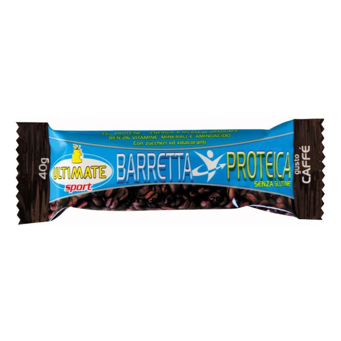 Ultimate Barretta proteica caffè 40 g x2 - barretta proteica gusto caffè