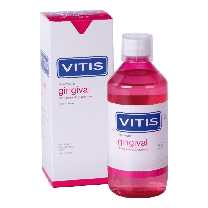 Dentaid  Igiene Dentale Vitis Gingival Collutorio Gengive Sensibili 500 ml