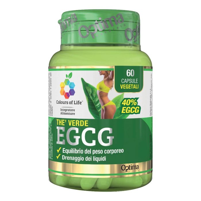 Optima Naturals Colours Of Life The Verde Egcg 60 Capsule 551 Mg