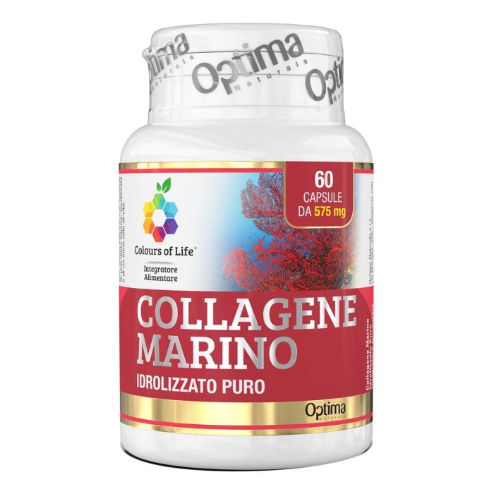 Colours Of Life Collagene Marino Idrolizzato Puro 60 Capsule 575 Mg