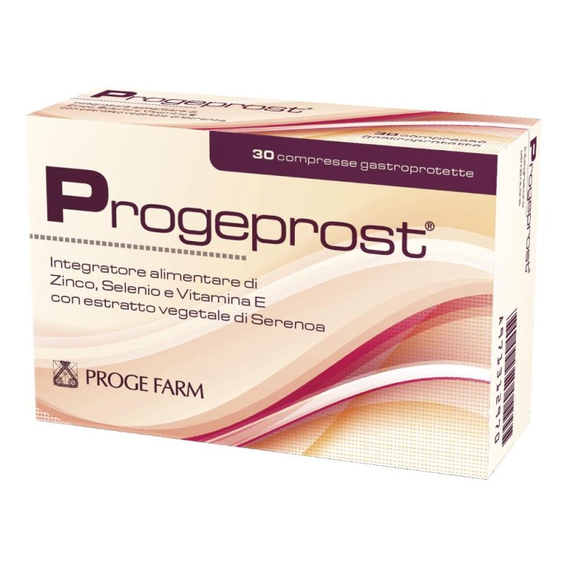 Progeprost 30 Compresse Knowlton – Integratore per il Benessere della Prostata a Base di Serenoa Repens