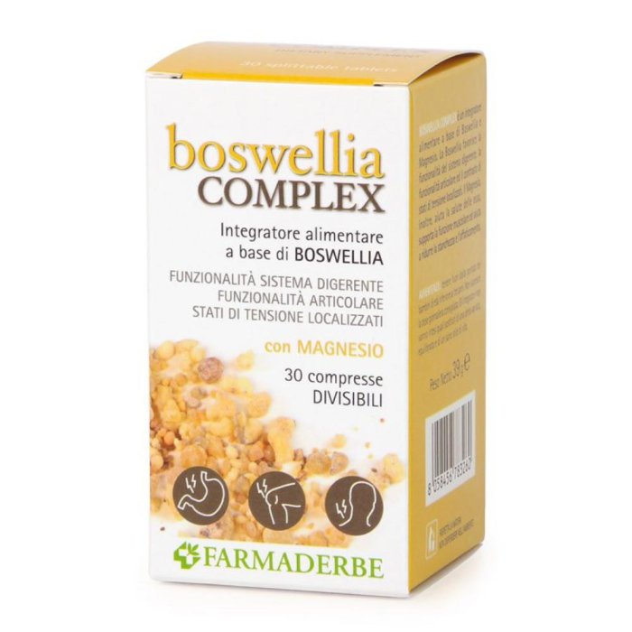 Farmaderbe Boswellia Complex Integratore Alimentare 30 Compresse