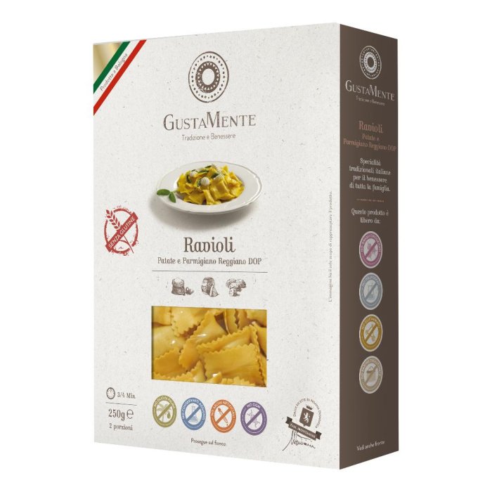 GUSTAMENTE RAVIOLI PATATE/PARM