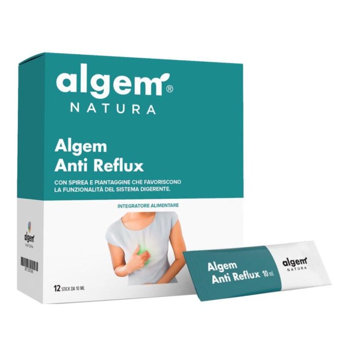 Algem Natura Algem Anti Reflux Integratore Alimentare 12 Bustine