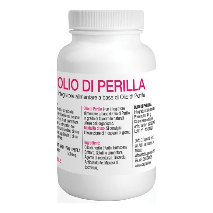 Dott.c.cagnola Olio Di Perilla 60 Perle