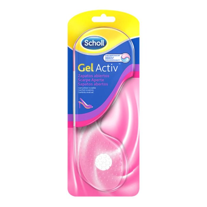 Scholl Gel Active Scarpe Aperte Cuscinetto Trasparente Misura Da 35 a 40.5 1Paio